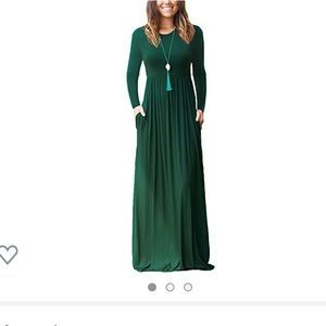 VIISHOW Long Sleeve Maxi Dress